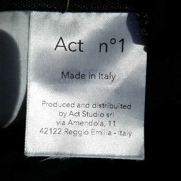 NWT Act n°1 denim jeans with skirt, made in Italy, size 6 - Picture 8 of 12